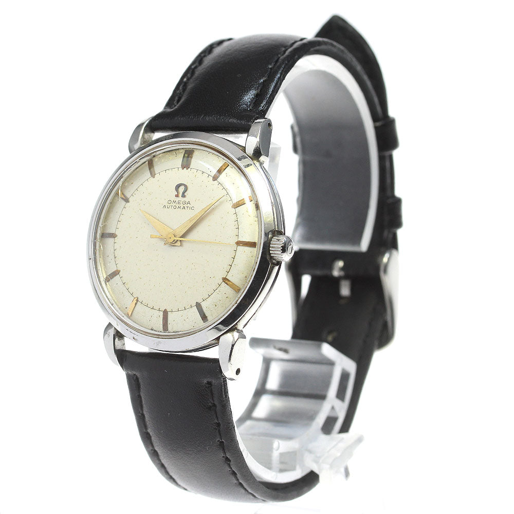 OMEGA 2445-2 Harfloater cal.354 Silver Dial Automatic Men's Watch_821273