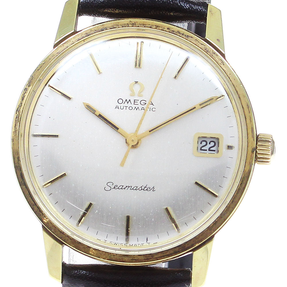 OMEGA Seamaster 166.037SP cal.565 Date Silver Dial Automatic Men's Watch_821387