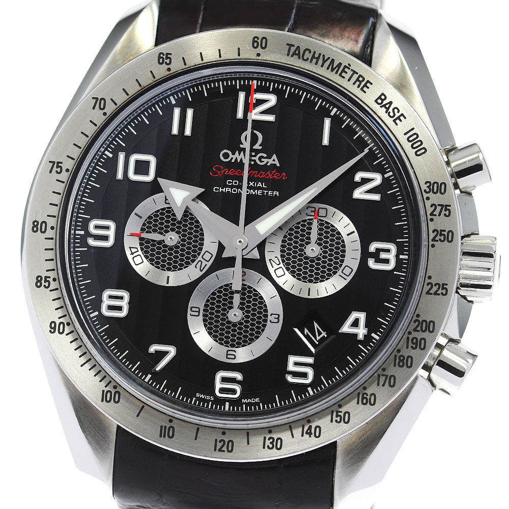 OMEGA Speedmaster Broad Arrow 321.13.44.50.01.001 Coaxial black Dial Automatic Men's Watch_821511
