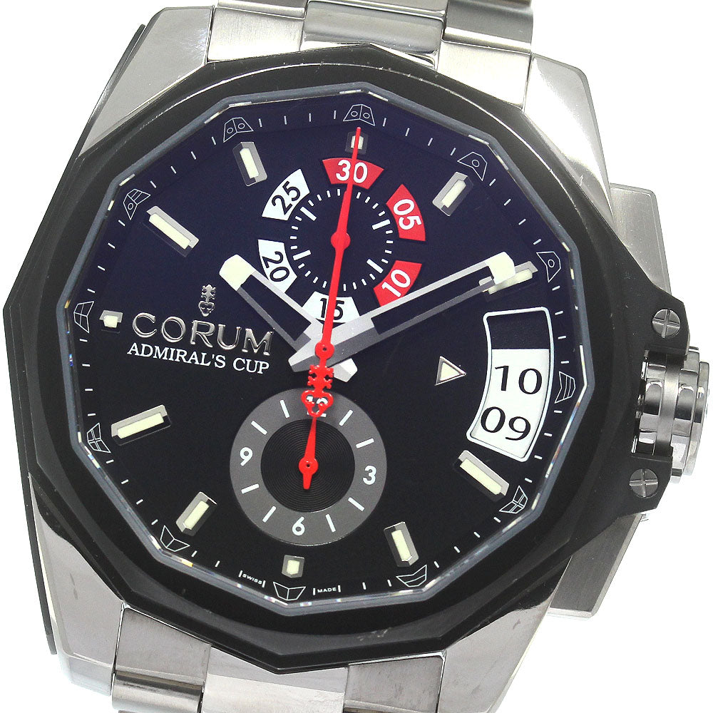 CORUM Admiral's Cup AC-ONE 01.0119 Chronograph black Dial Automatic Men's_821531