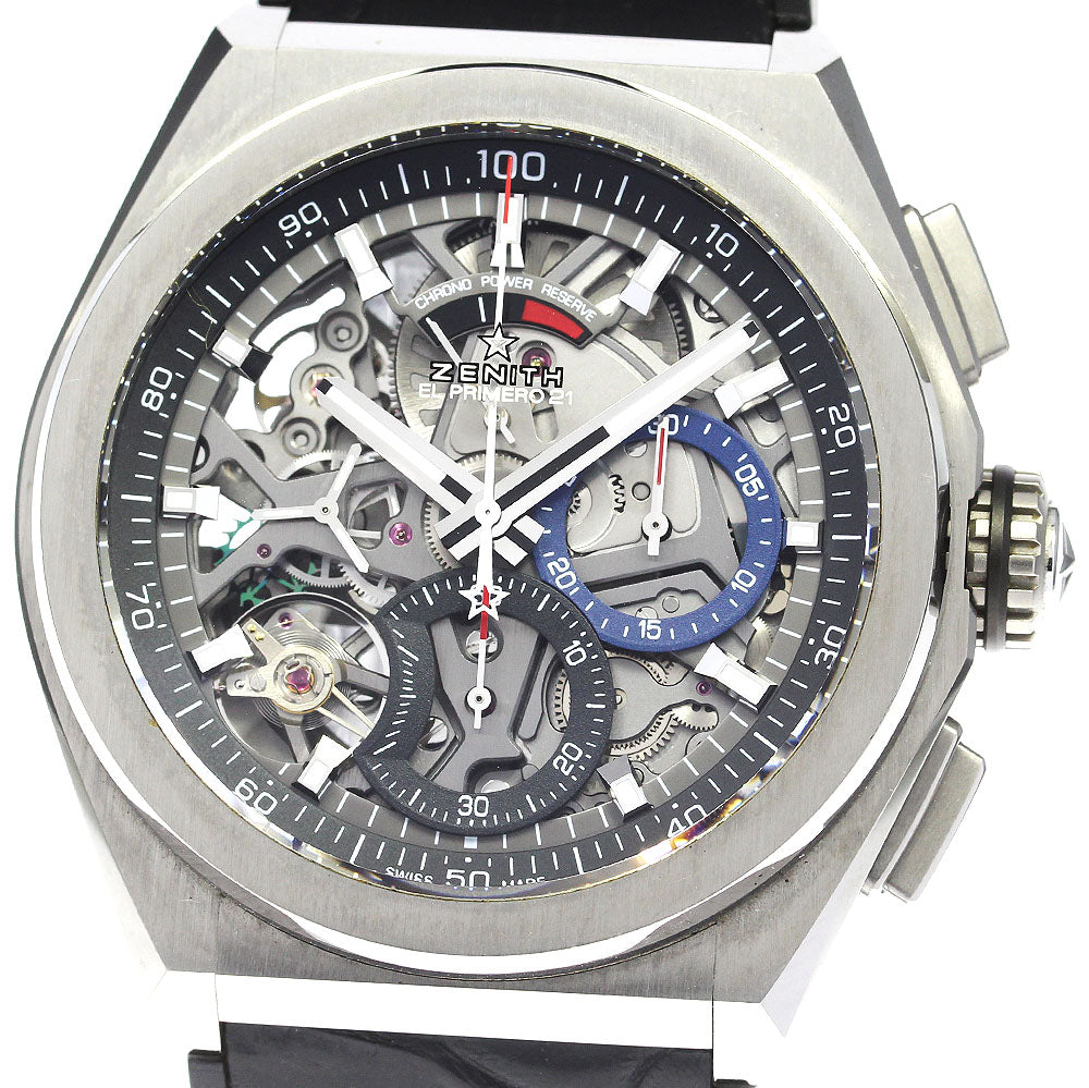 ZENITH Defy El Primero 95.9000.9004 Chronograph skeleton Dial Automatic Men's Watch_821584