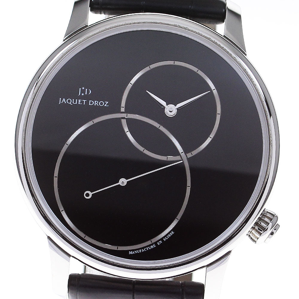 JAQUET DROZ Grande Seconde Off-Center Onyx J006030270 black Dial Automatic Men's Watch_821645