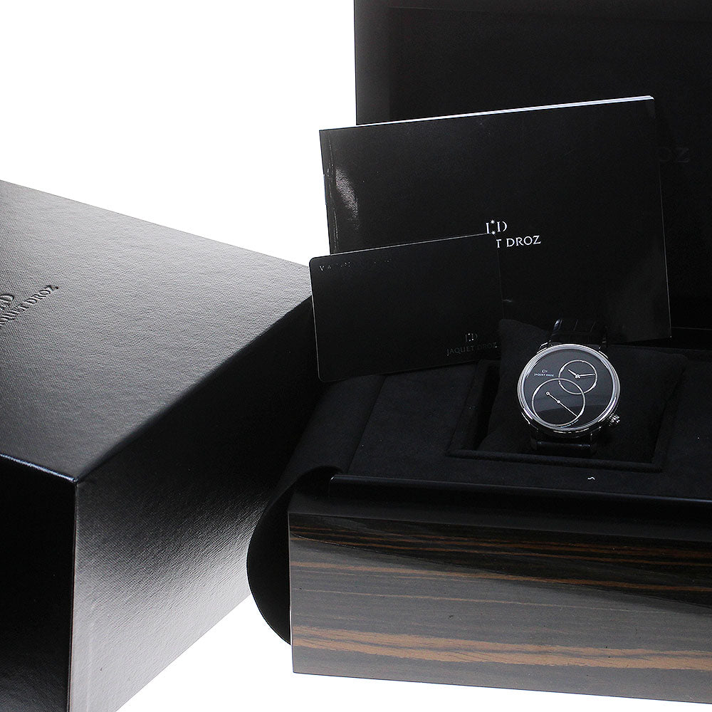 JAQUET DROZ Grande Seconde Off-Center Onyx J006030270 black Dial Automatic Men's Watch_821645