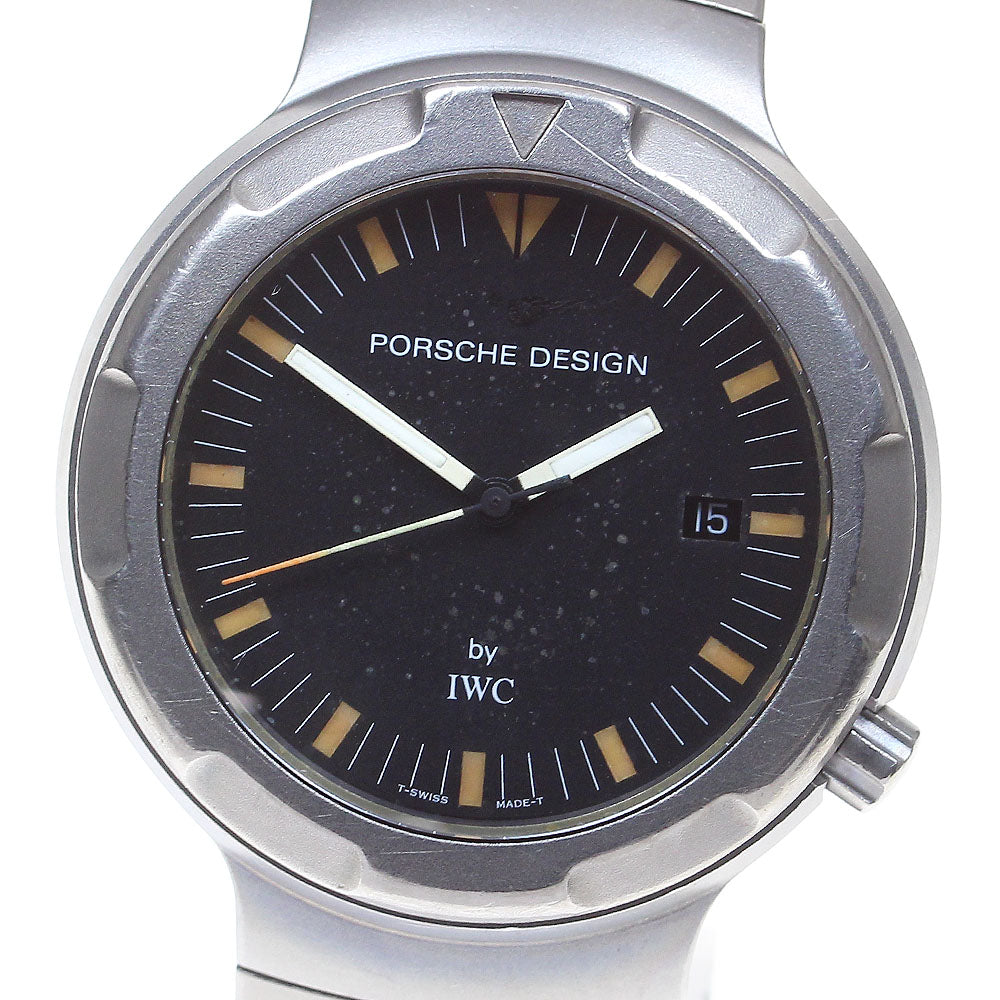 Porsche Design by IWC Ocean 2000 3524 Date black Dial Automatic Men's_821646
