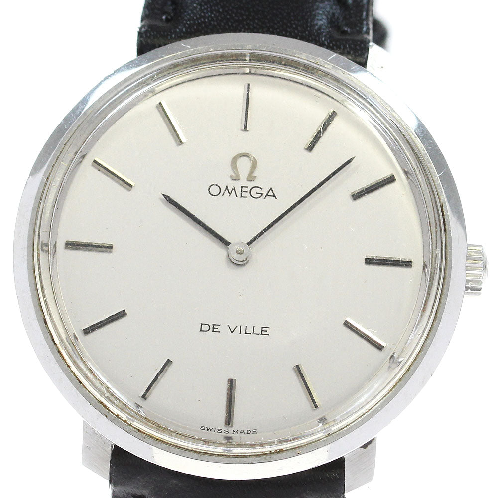 OMEGA De Ville Silver Dial Hand Winding Men's Watch_821838
