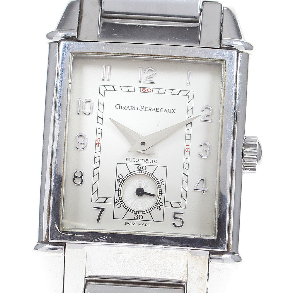 GIRARD PERREGAUX vintage 2594 Small seconds Silver Dial Automatic Men's Watch_821968
