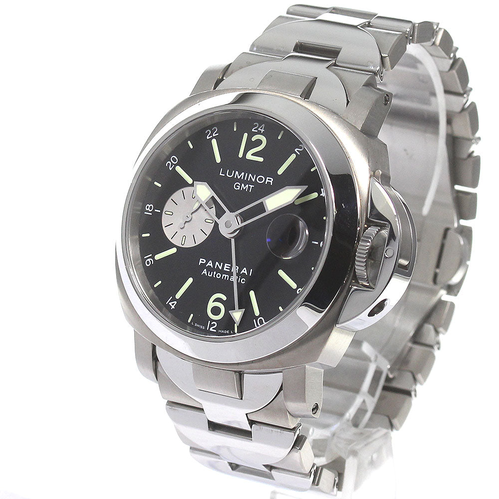 PANERAI Luminor GMT PAM00161 Date Black Dial Automatic Men's Watch_821980