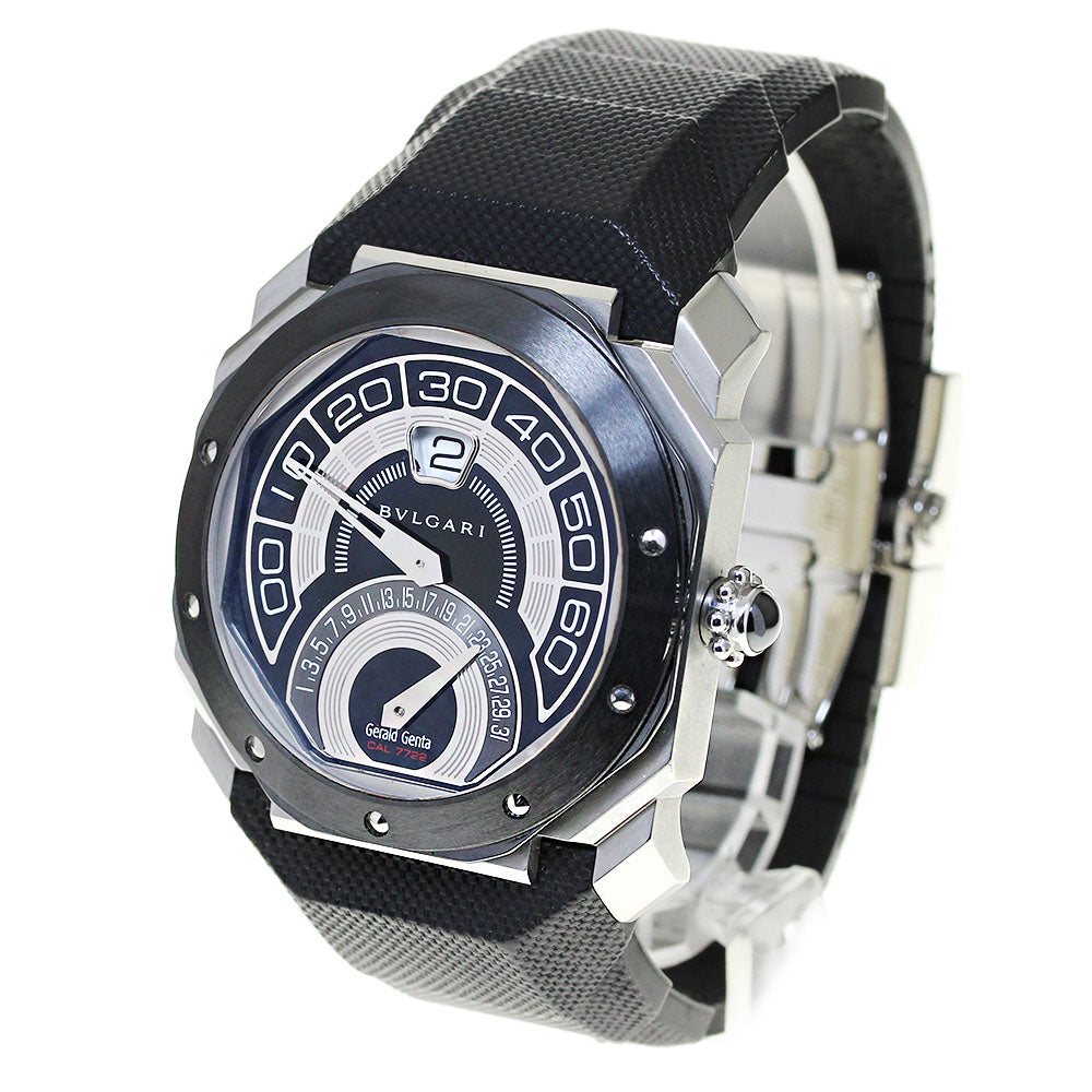BVLGARI Octo by Retro Gerald Genta OBR.Y.1C black Dial Automatic Men's Watch_821988