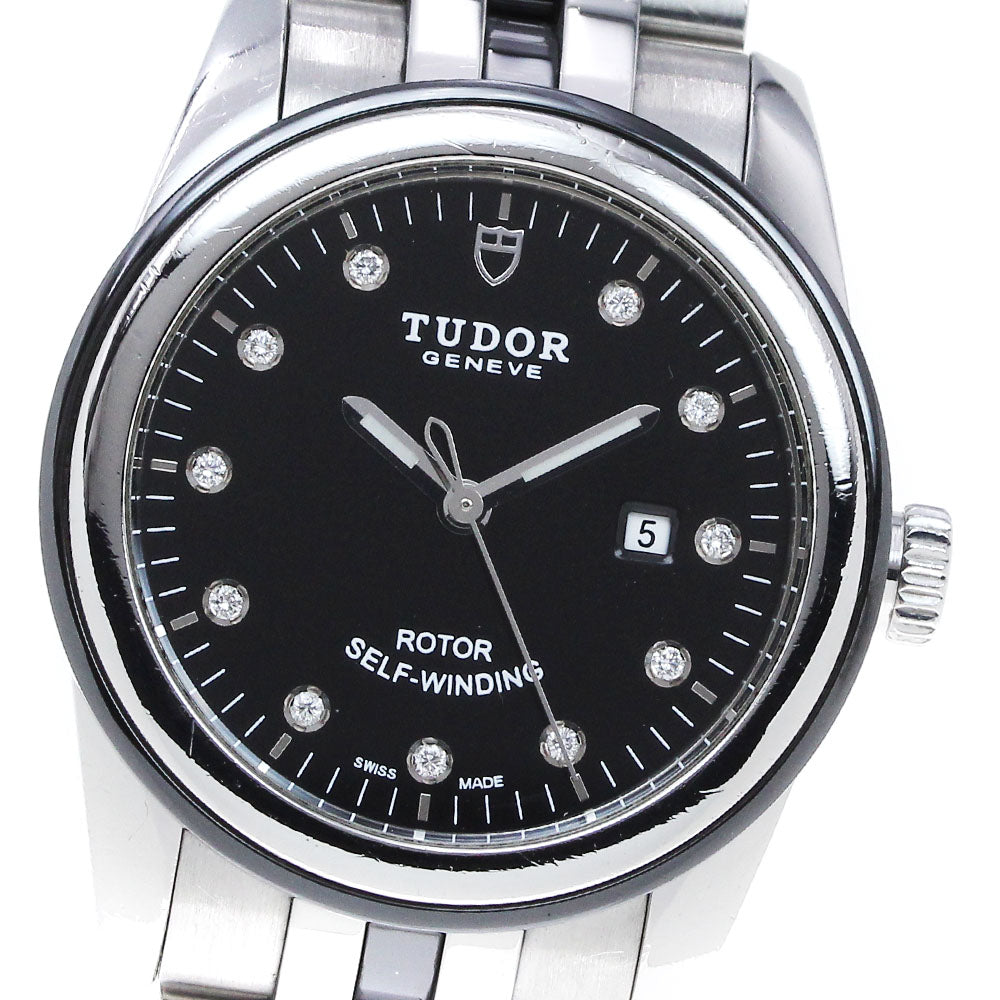 TUDOR Grammar Date 53010 11P black Dial Automatic Ladies Watch_822003