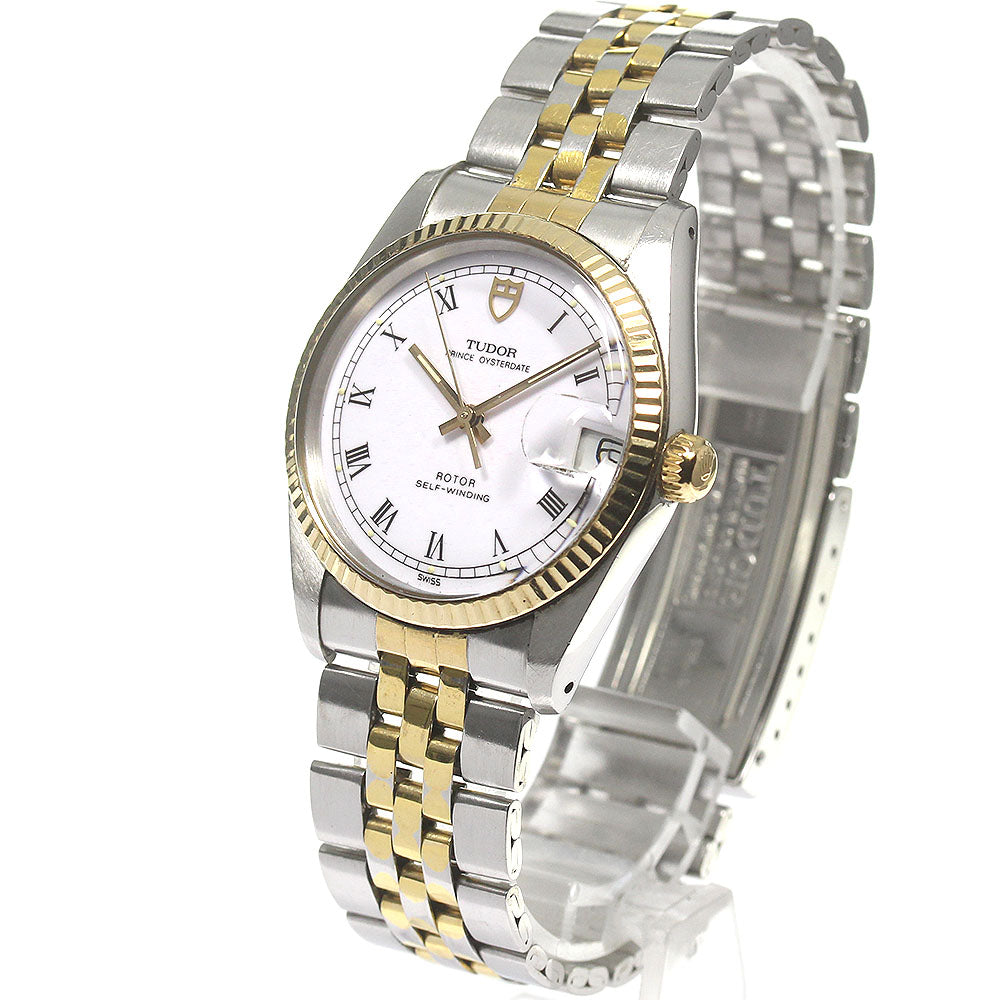 TUDOR Prince Oyster Date 74033 Cal.2824-2 YG bezel Automatic Men's Watch_822018