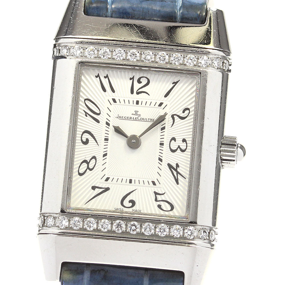 JAEGER-LECOULTRE Reverso Ready 265.8.47 diamond Quartz Ladies Watch_822019