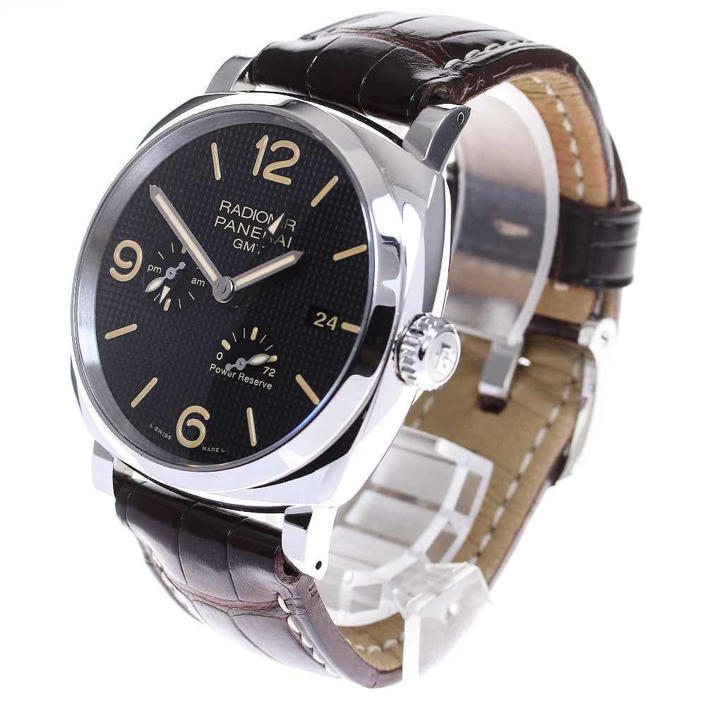 PANERAI Radiomir 1940 PAM00628 GMT power reserve black Dial Automatic Men's Watch_822039