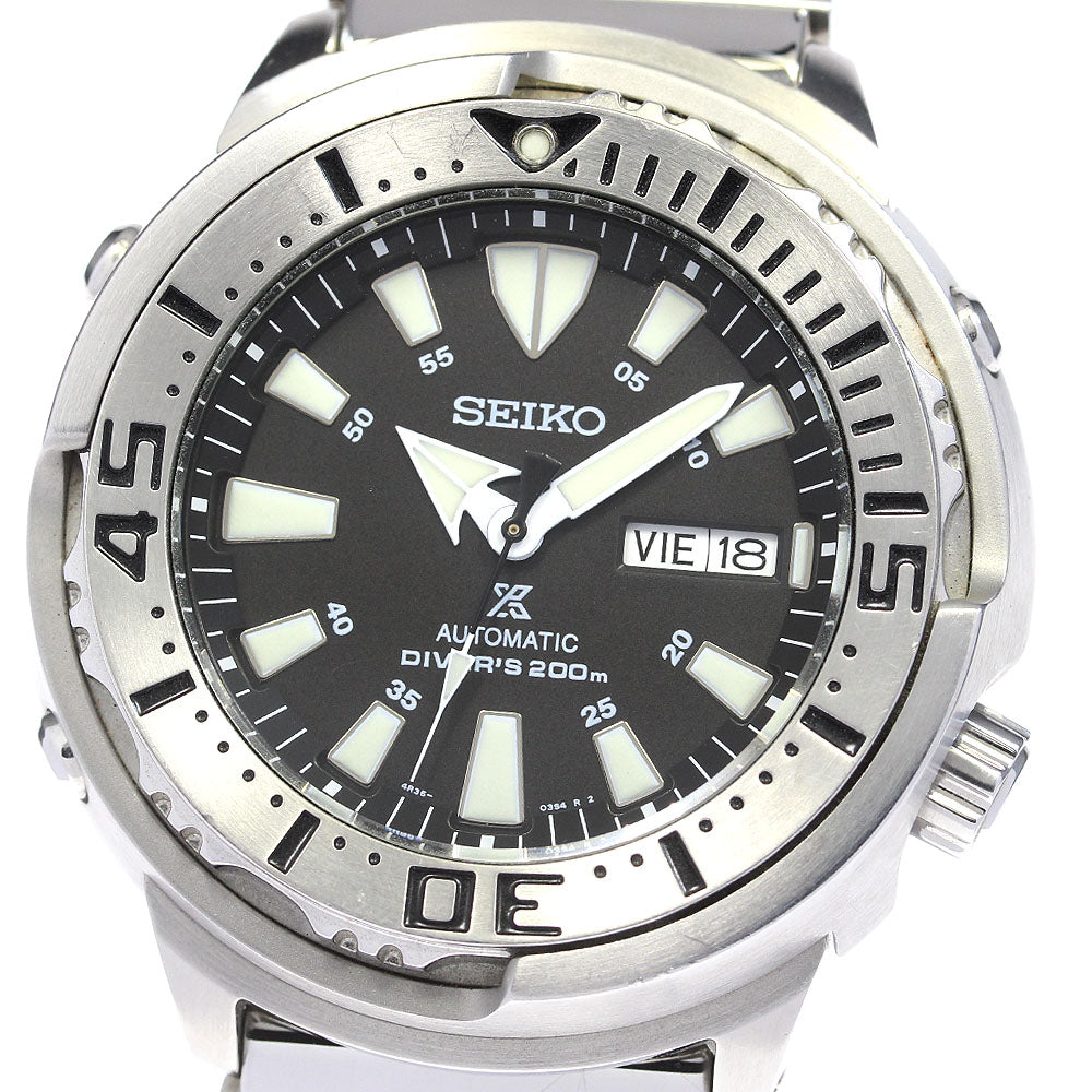 SEIKO Prospex Divers 4R36-03Z0 black Dial Automatic Men's Watch_822278
