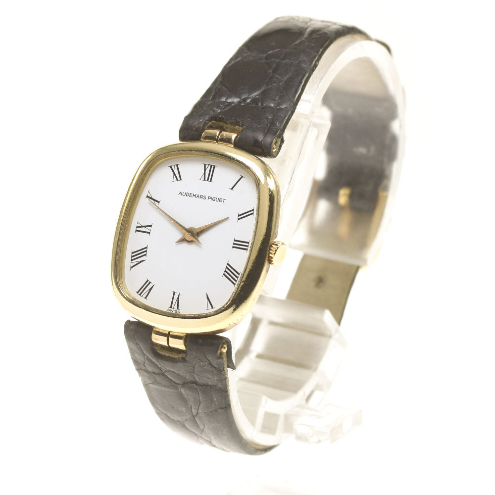 AUDEMARS PIGUET K18YG Cal.2052 white Dial Hand Winding Ladies Watch_822712