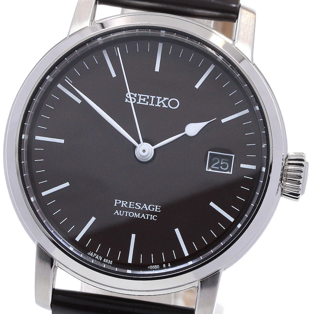 SEIKO Pureza SARX067/6R35-00F0 Riki Watanabe Enamel Dial Automatic Men's_822765