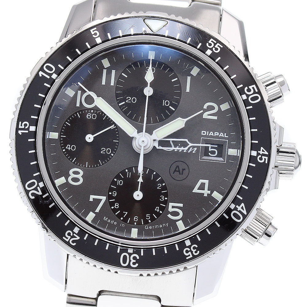 Sinn Diapal 103.B.SA.DIAPAL Chronograph Date gray Dial Automatic Men's_822818