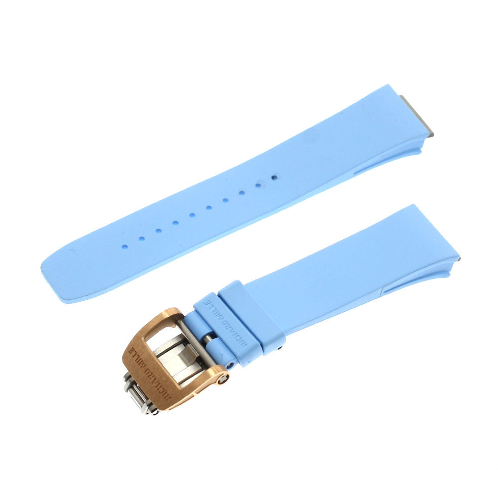 RICHARD MILLE Rubber belt with buckle Lug width 0.8"/0.6" Dial Men's Watch_822826-1