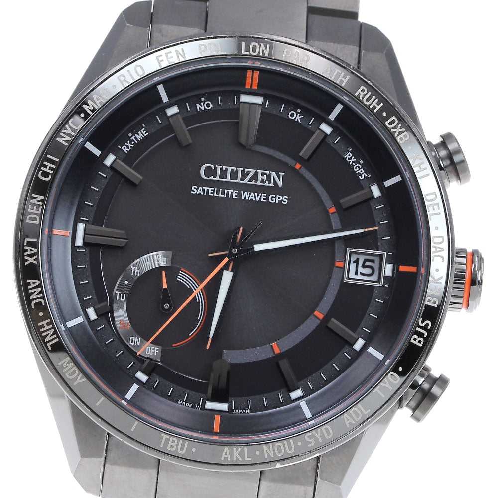 CITIZEN Atessa Actline CC3085-51E/F150-T025803 Solar Powered Radio Men's_822999