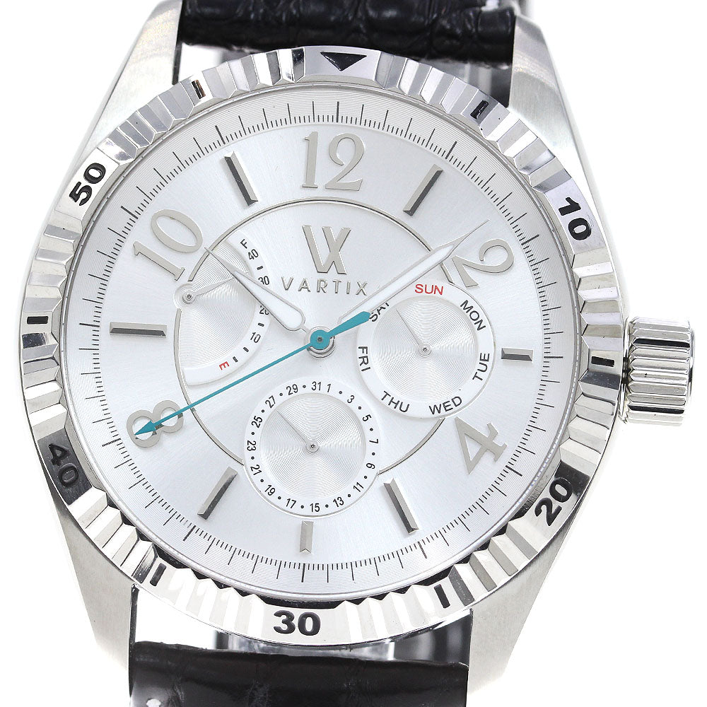 VARTIX ALIVE G704 WA3VN Day-Date Power Reserve Silver Dial Automatic Men's Watch_823107