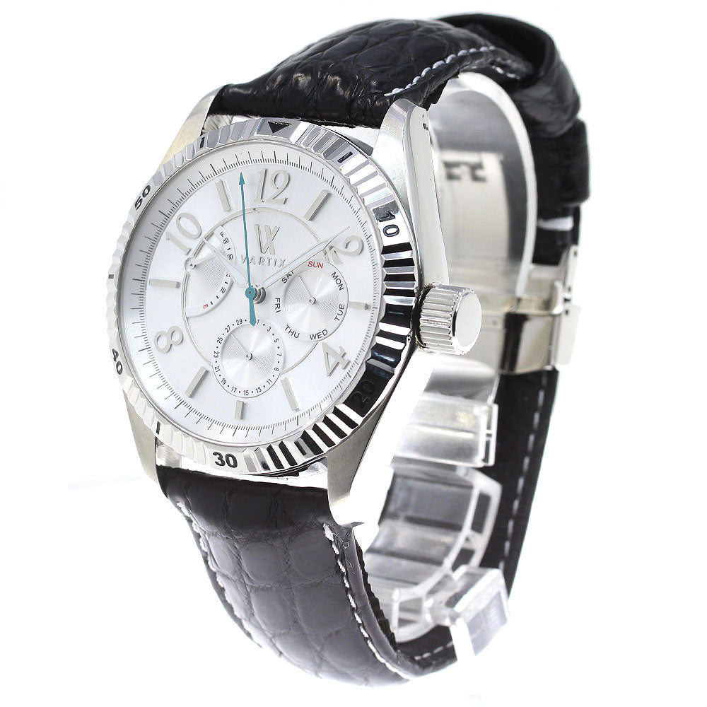VARTIX ALIVE G704 WA3VN Day-Date Power Reserve Silver Dial Automatic Men's Watch_823107
