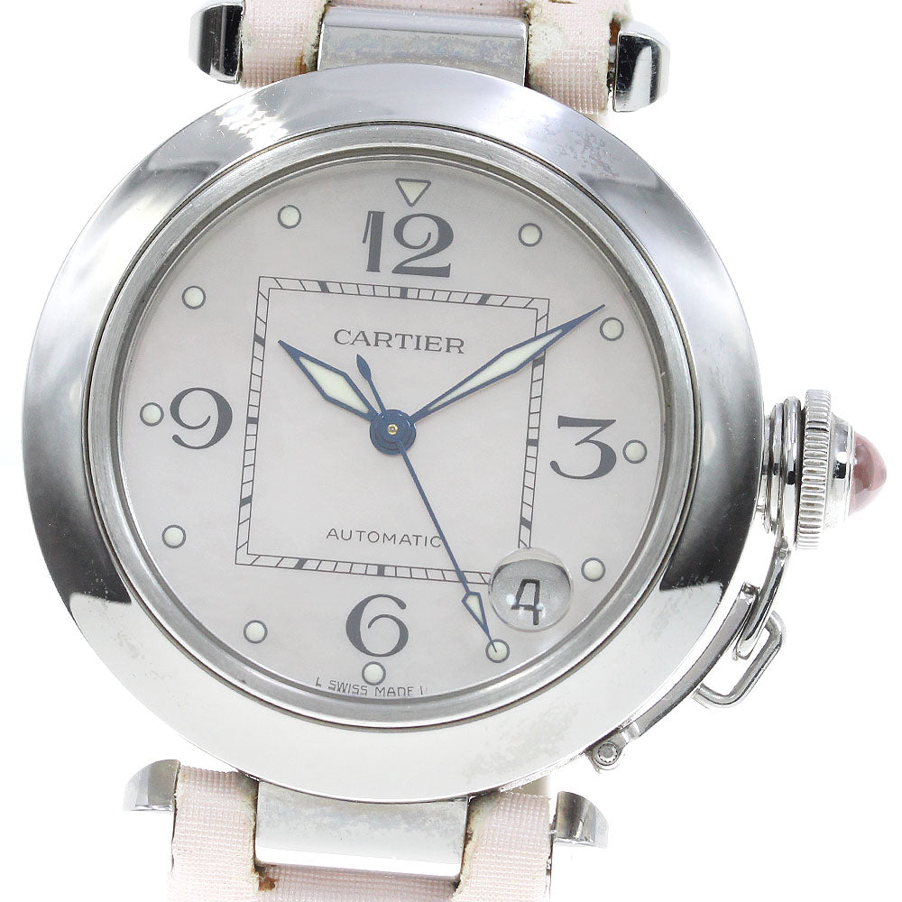 CARTIER Pasha C X'mas Limited 2003 W3106499 Pink shell Dial AT Ladies_823120
