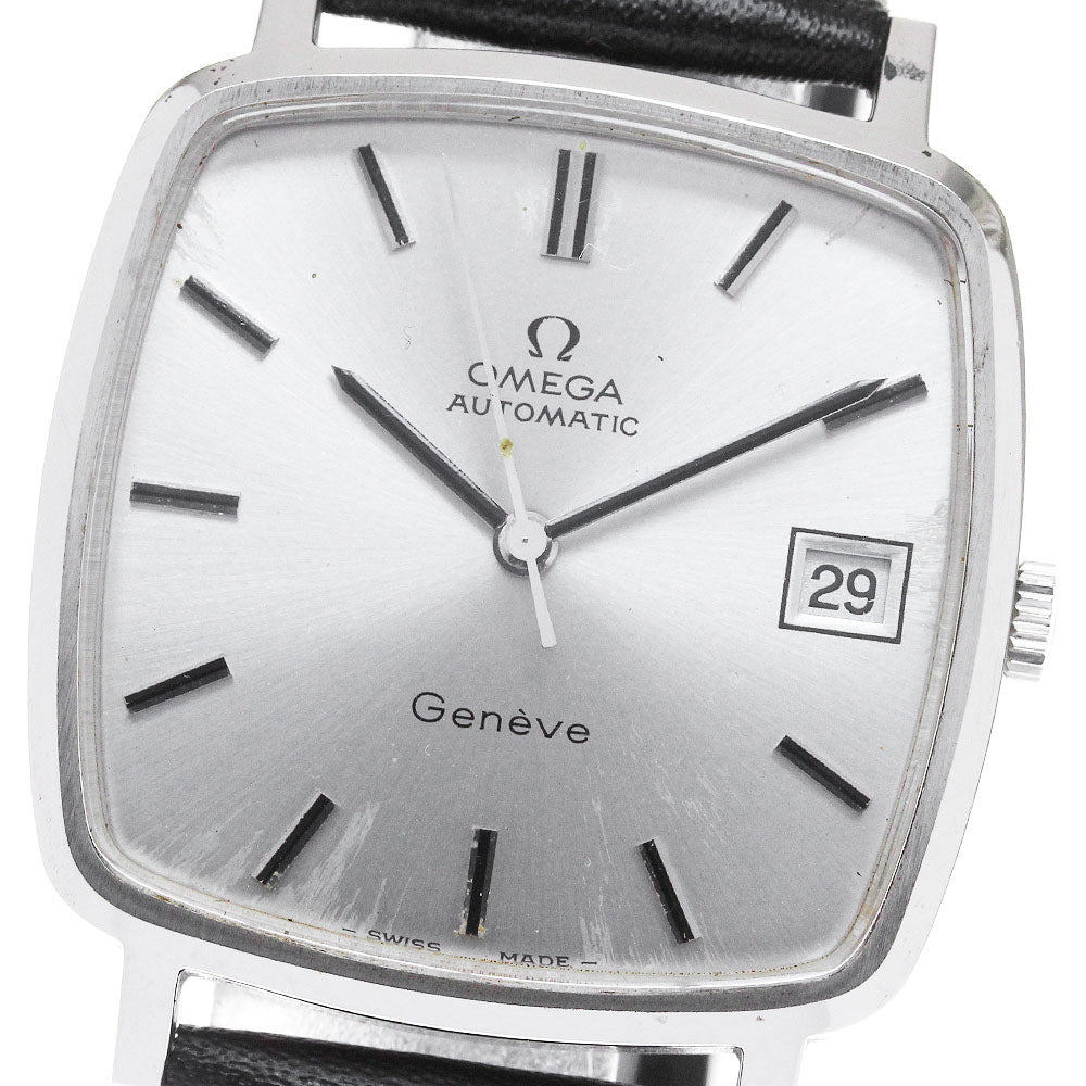 OMEGA Geneve 162.0060 Square cal.1012 Silver Dial Automatic Men's Watch_823226