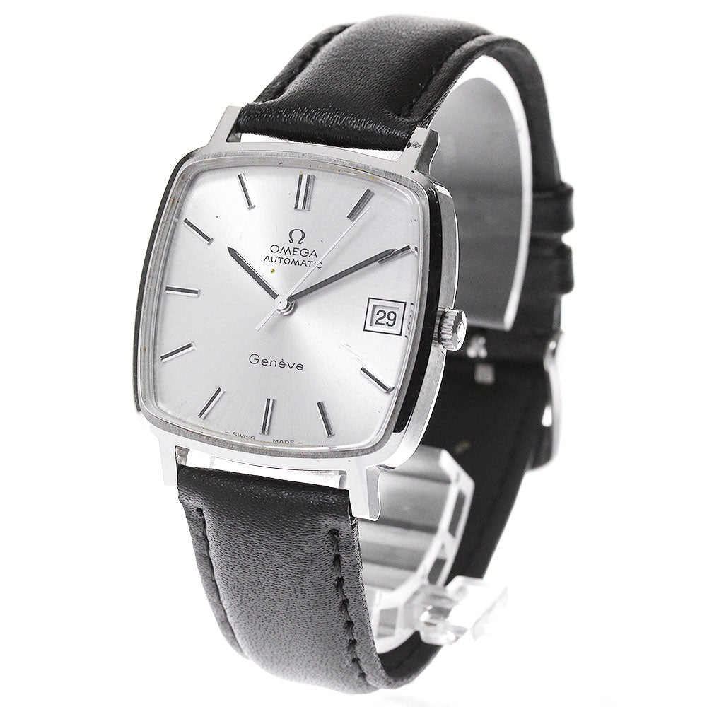 OMEGA Geneve 162.0060 Square cal.1012 Silver Dial Automatic Men's Watch_823226