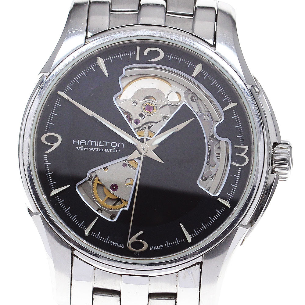 HAMILTON Jazzmaster Viewmatic H325650 Open heart Automatic Men's Watch_823239