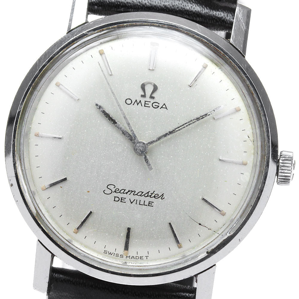 OMEGA SeamasterDe Ville Date Silver Dial Hand Winding Men's Watch_823343