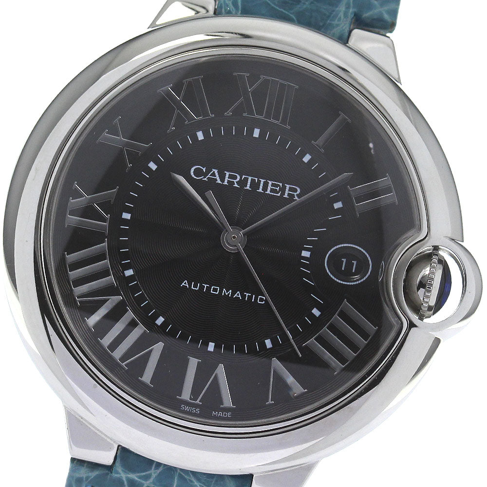 CARTIER Baron Blue LM WSBB0003 Date black Dial Automatic Men's Watch_823351