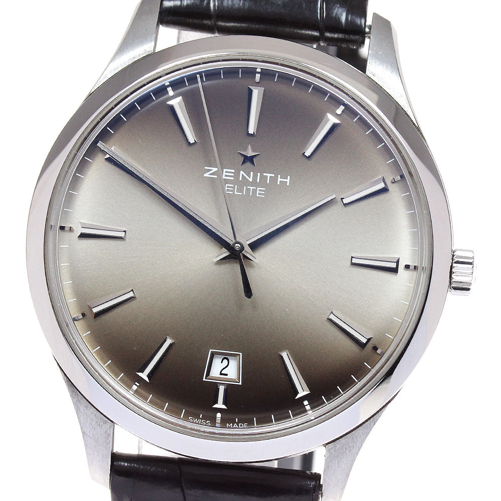 ZENITH Captain elite 03.2020.670/22.C498 Date Brown Dial Automatic Men's Watch_823367