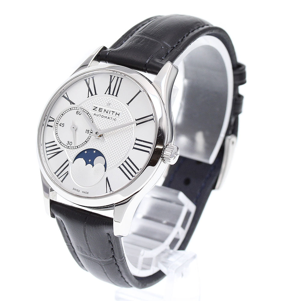 ZENITH Class Elite Ultra Thin 03.2310.692 Moon phase Silver Dial Automatic Ladies Watch_823368