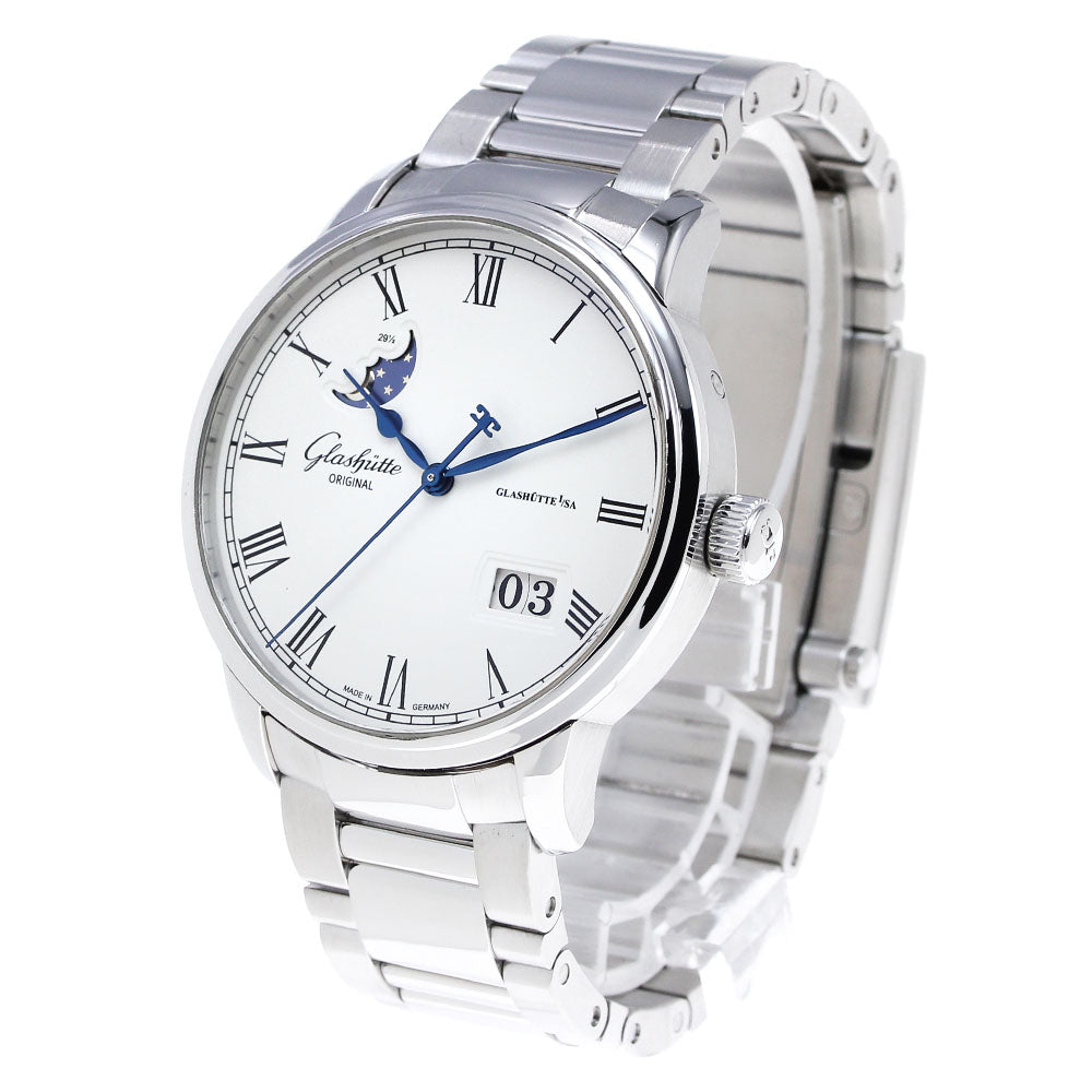 GLASHUTTE ORIGINAL Seneta 100-04-32-12-50 Panorama date Moon phase Auto_823371