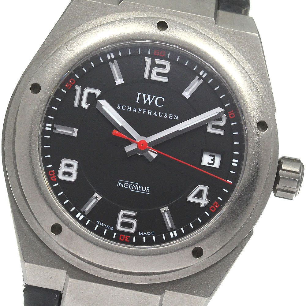 IWC SCHAFFHAUSEN Ingenieur Automatic AMG IW322703 black Dial Automatic Men's Watch_823389