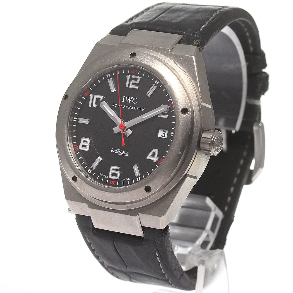 IWC SCHAFFHAUSEN Ingenieur Automatic AMG IW322703 black Dial Automatic Men's Watch_823389