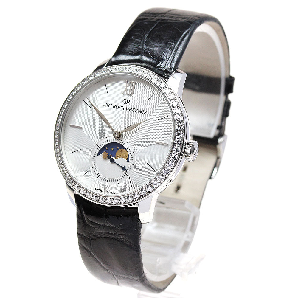 GIRARD PERREGAUX 49524 Diamond Bezel Moon Phase Automatic Men's Watch_823400