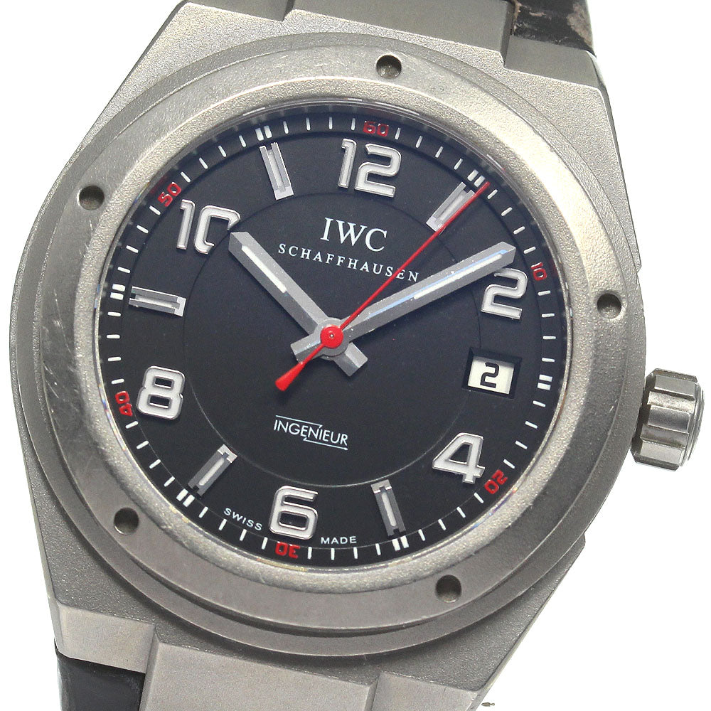 IWC SCHAFFHAUSEN Ingenieur Automatic AMG IW322703 black Dial Automatic Men's Watch_823417