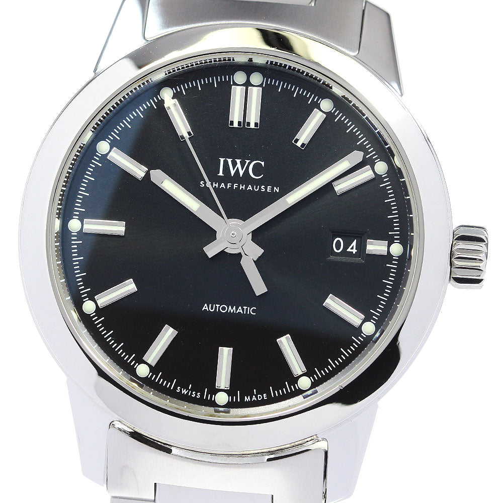 IWC SCHAFFHAUSEN Ingenieur IW357002 Date black Dial Automatic Men's Watch_823419