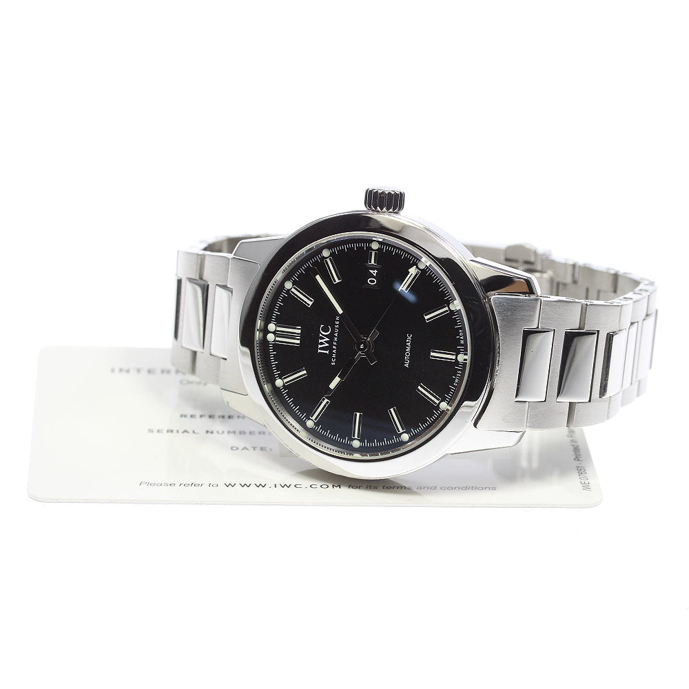 IWC SCHAFFHAUSEN Ingenieur IW357002 Date black Dial Automatic Men's Watch_823419