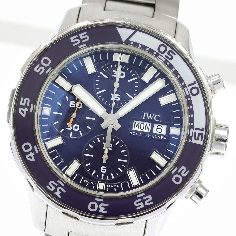 IWC SCHAFFHAUSEN Aqua timer IW376710 Day-Date Chronograph Automatic Men's_823421