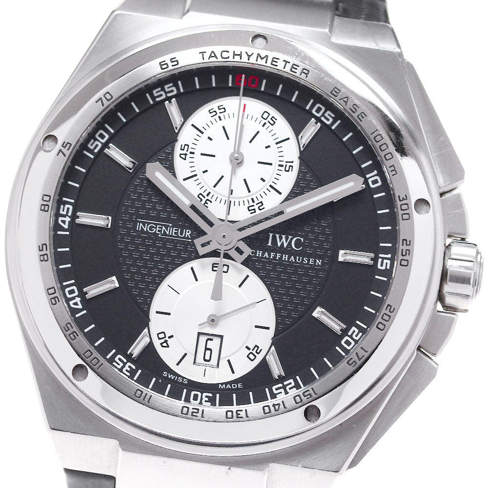 IWC SCHAFFHAUSEN Big ingenieur IW378401 Chronograph black Dial Automatic Men's Watch_823425
