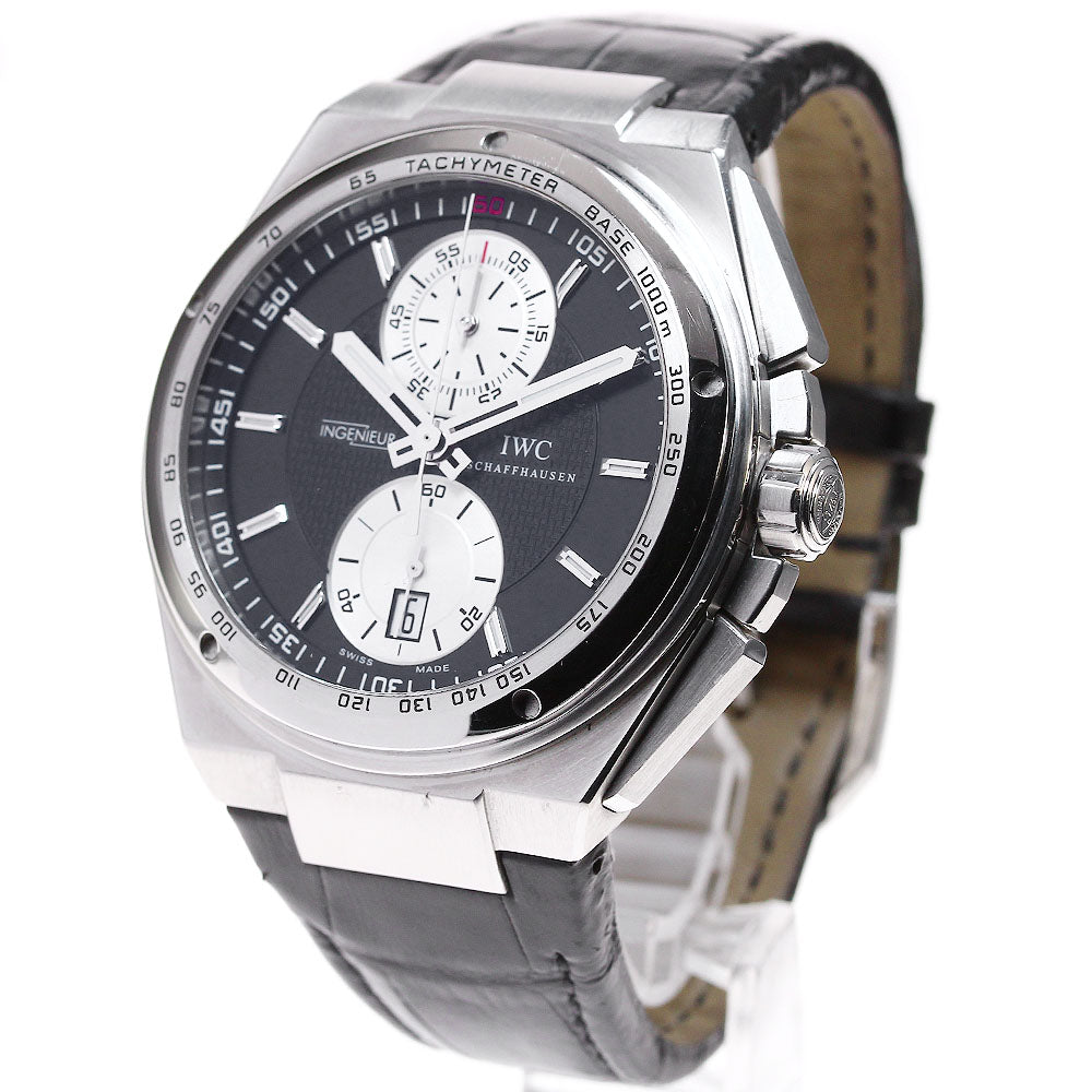 IWC SCHAFFHAUSEN Big ingenieur IW378401 Chronograph black Dial Automatic Men's Watch_823425