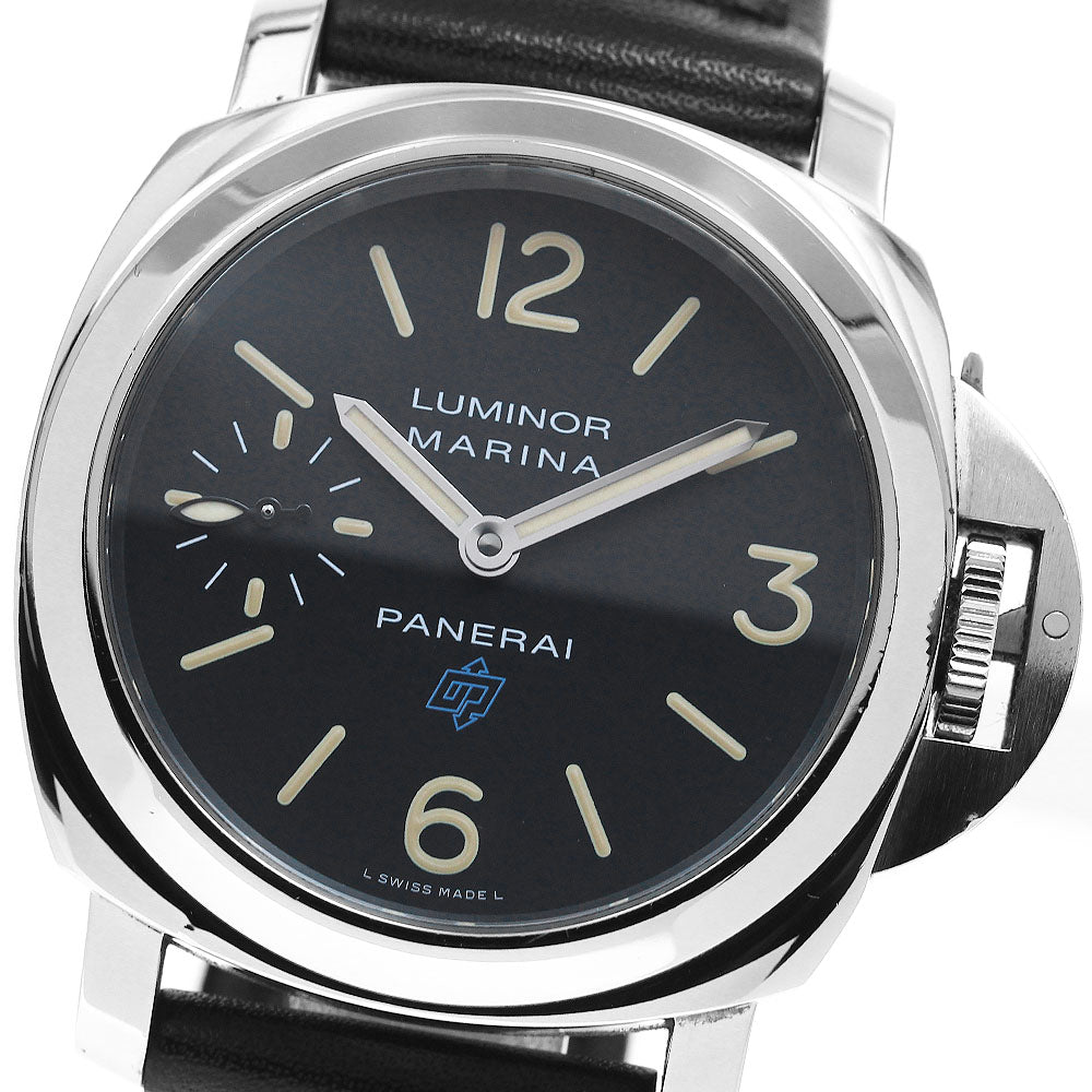 PANERAI Luminor Marina Logo Acciaio PAM00631 Hand Winding Men's_823451
