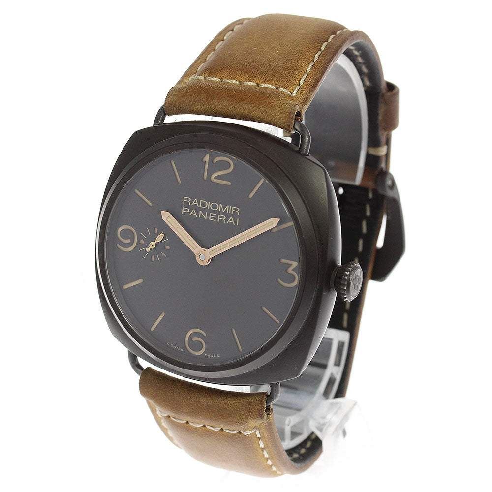 PANERAI Radiomir PAM00504 Composite 3 Days Brown Dial Hand Winding Men's Watch_823468