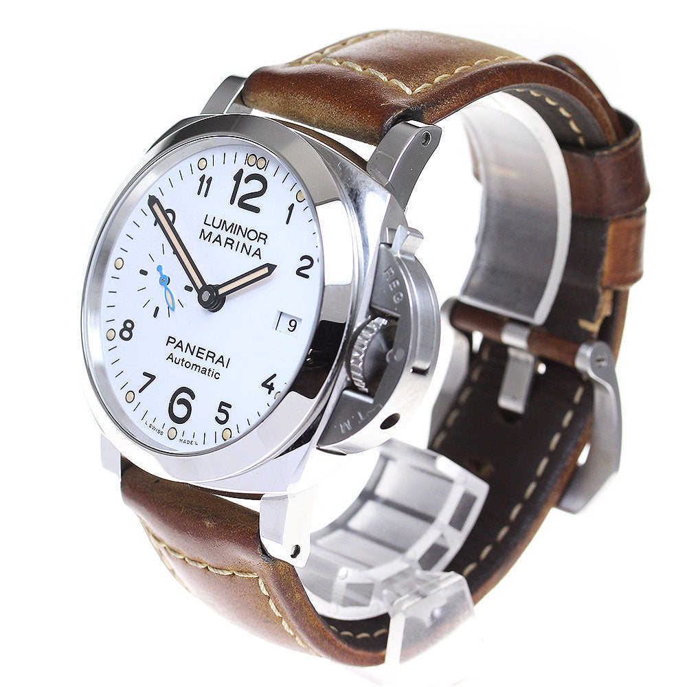 PANERAI Luminor Marina 1950 PAM01499 3 days white Dial Automatic Men's_823474