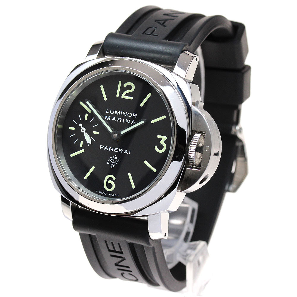 PANERAI Luminor Marina Logo Acciaio PAM01005 Hand Winding Men's Watch_823475