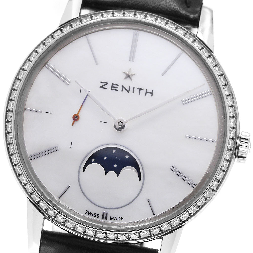 ZENITH Elite Lady 16.2320.692 moon phase diamond bezel Automatic Ladies_823481