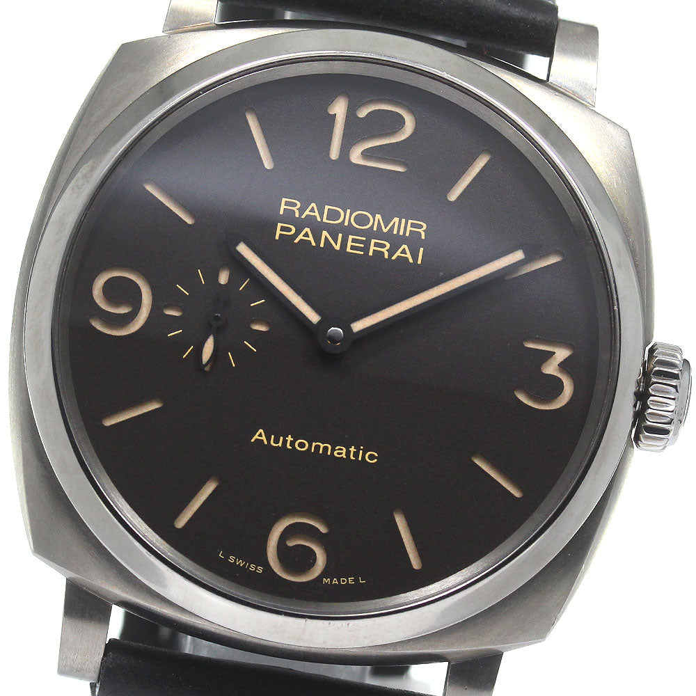PANERAI Radiomir PAM00619 Small seconds Brown Dial Automatic Men's Watch_823490