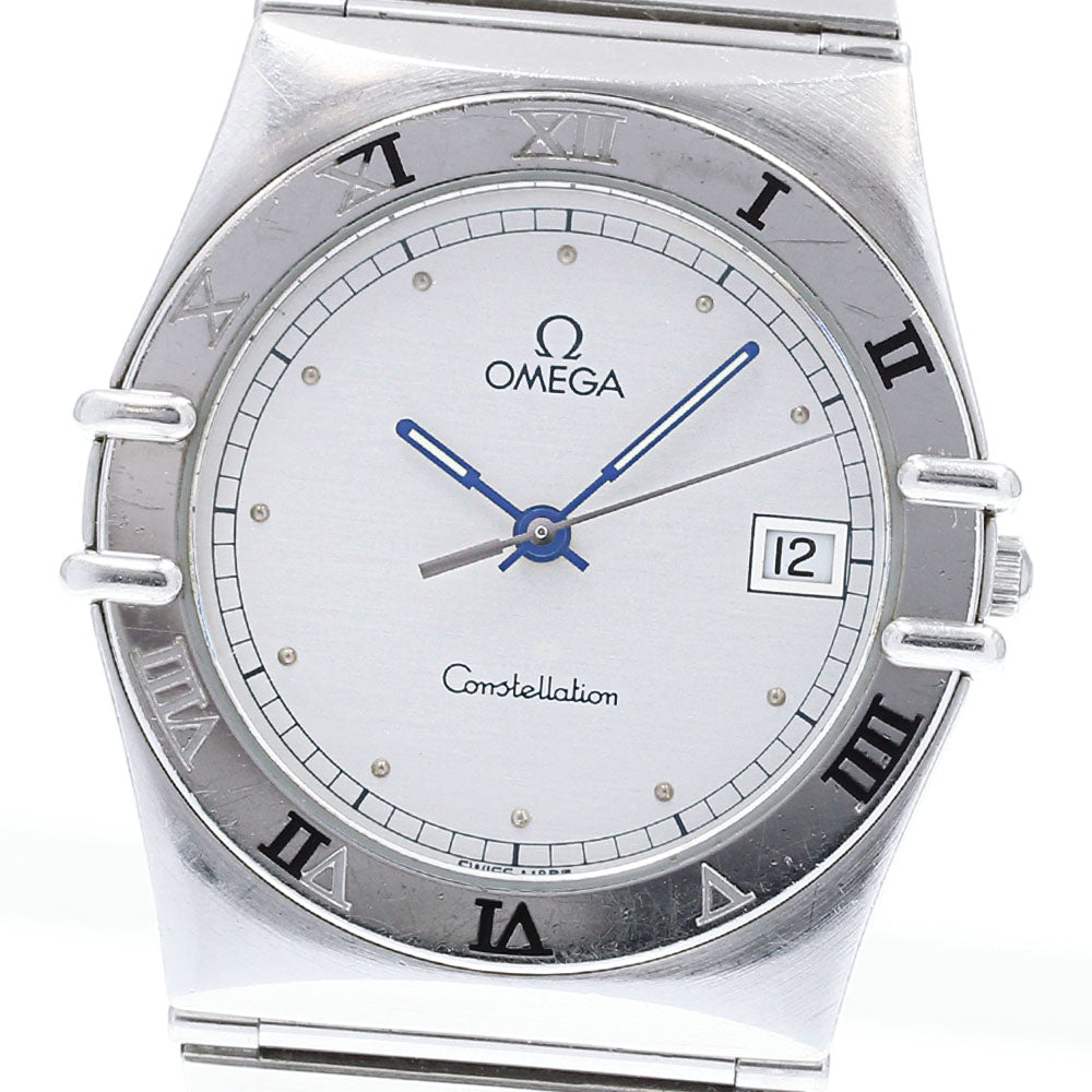 OMEGA Constellation Date Silver Dial Quartz Men's Watch_823529
