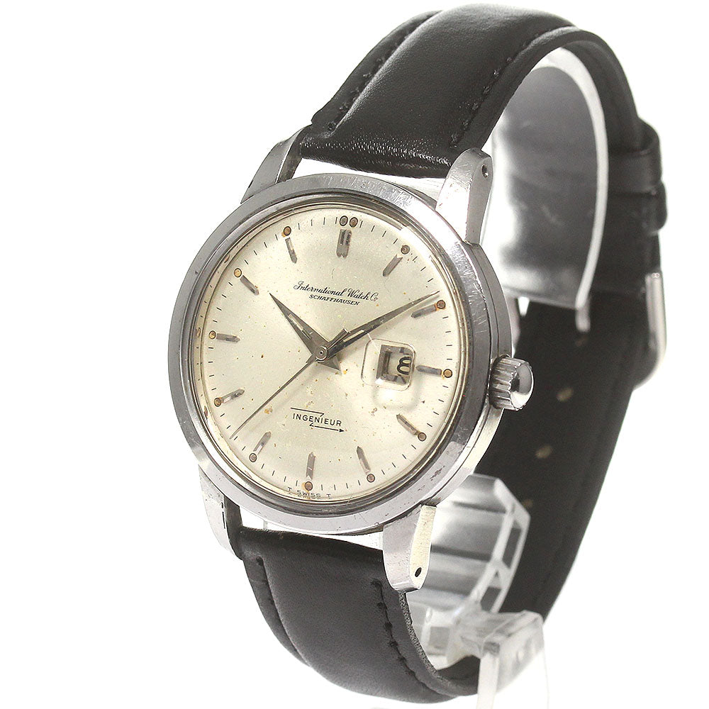 IWC SCHAFFHAUSEN In junior cal.8531 date Silver Dial Automatic Men's_823773